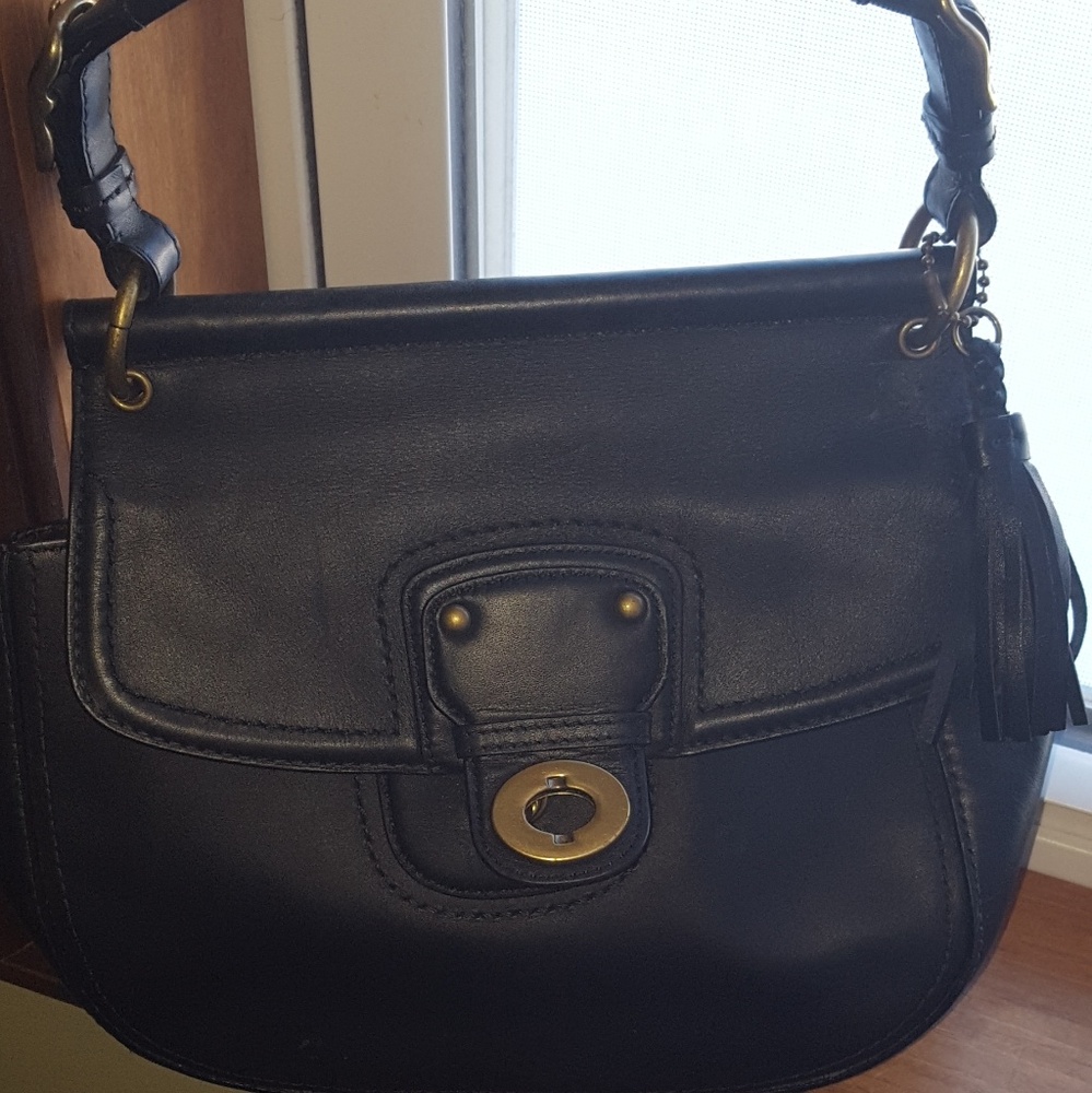 Coach leather bag